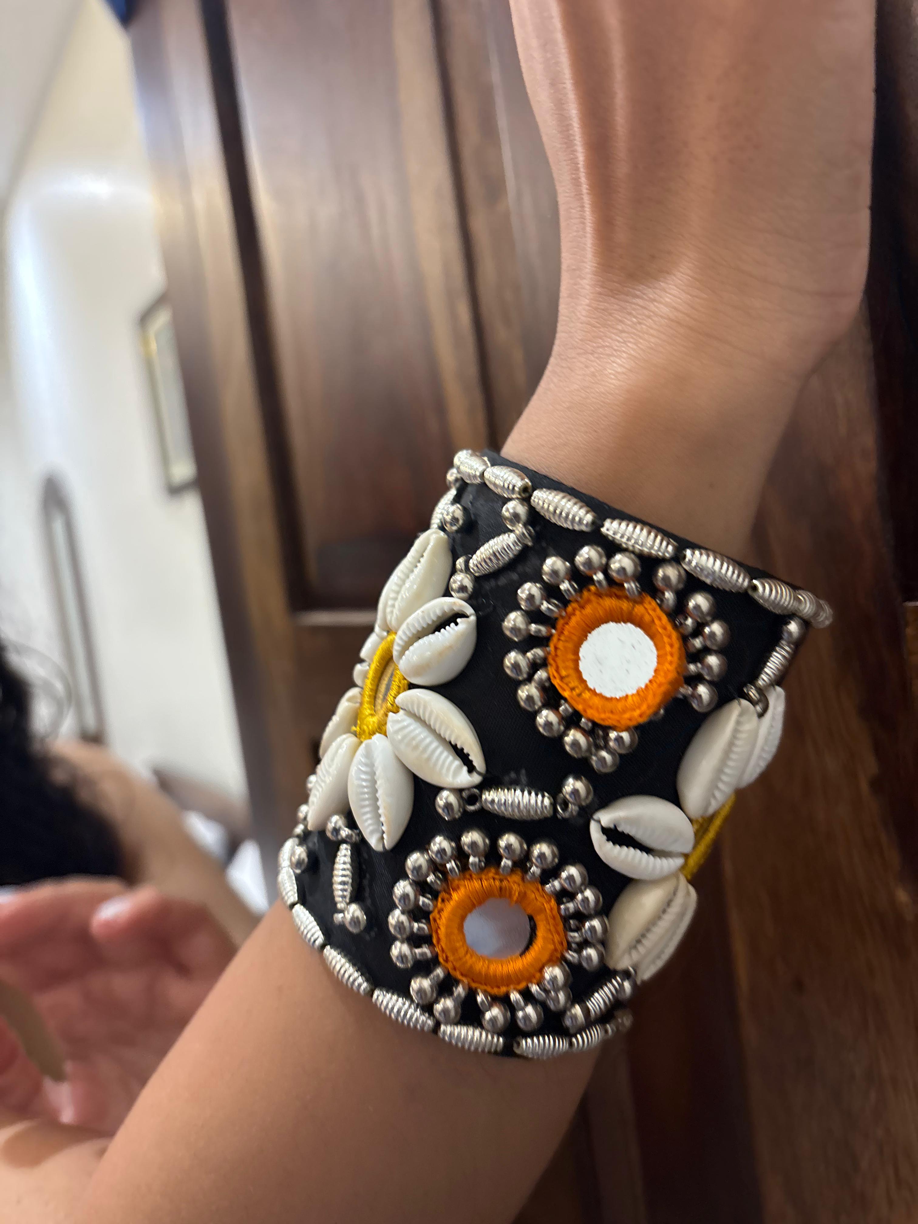 Kutch embroidered cuff