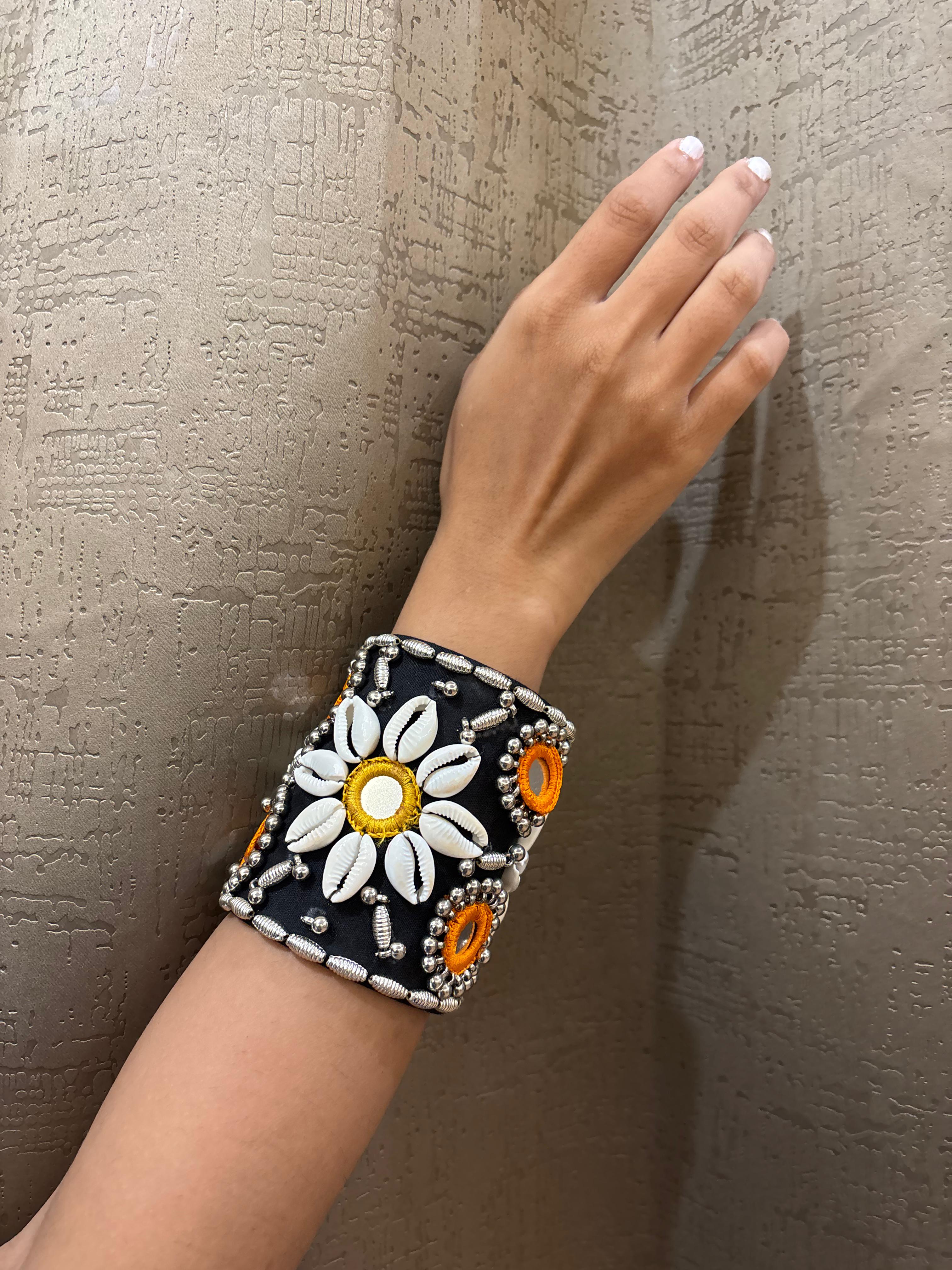 Kutch embroidered cuff