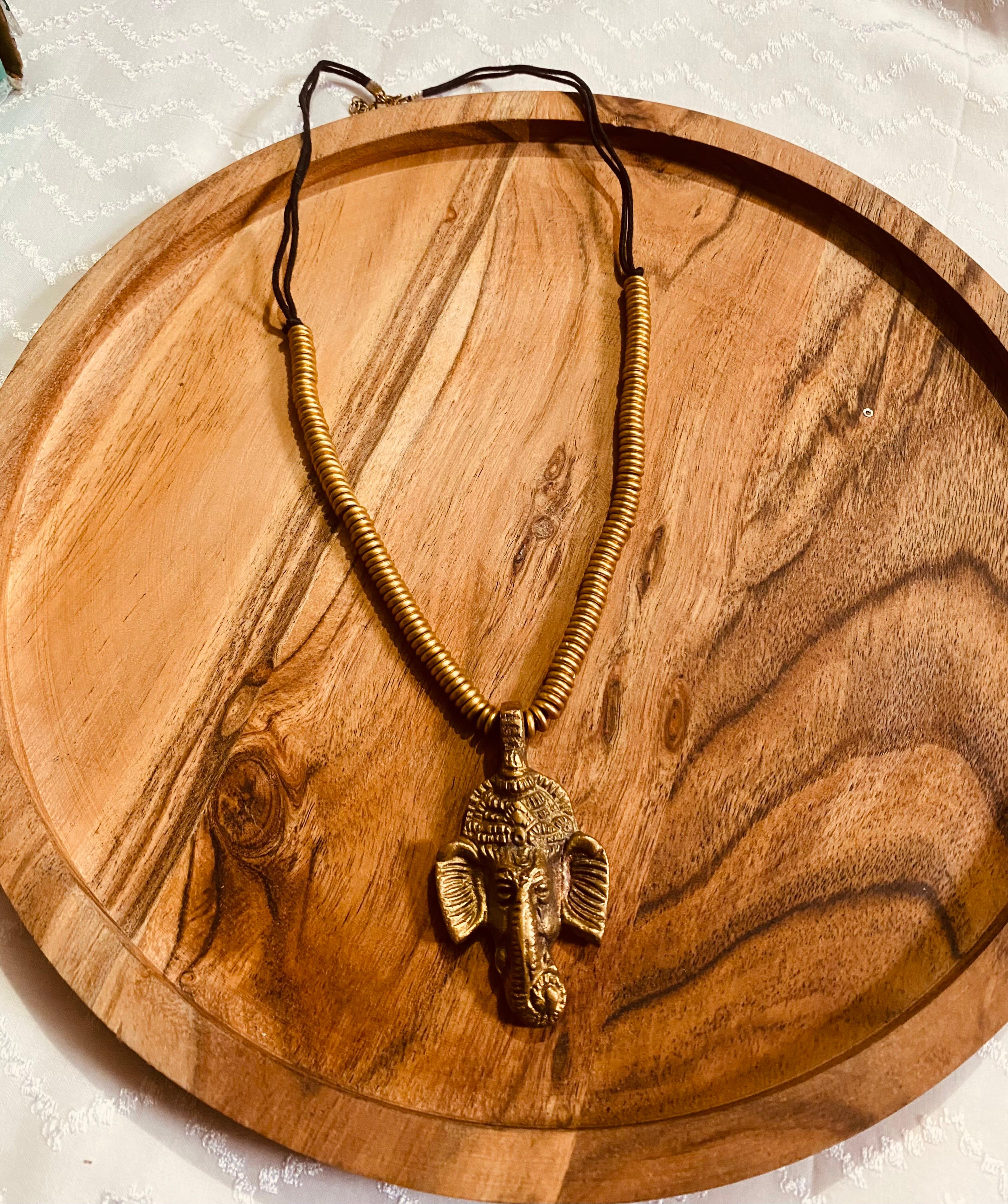 Divine ganesha necklace